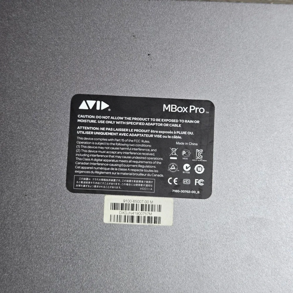 Avid pre owned